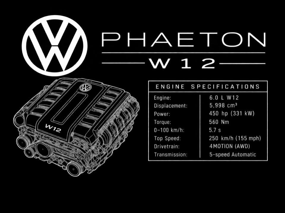 Volkswagen Phaeton Blueprint Collection