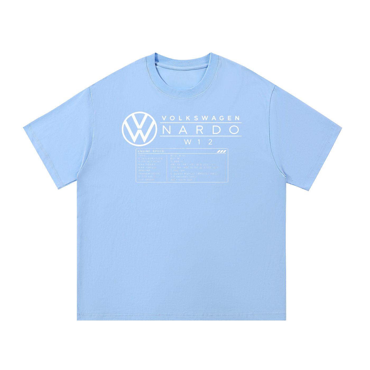Volkswagen Nardo Blueprint Cotton T-Shirt