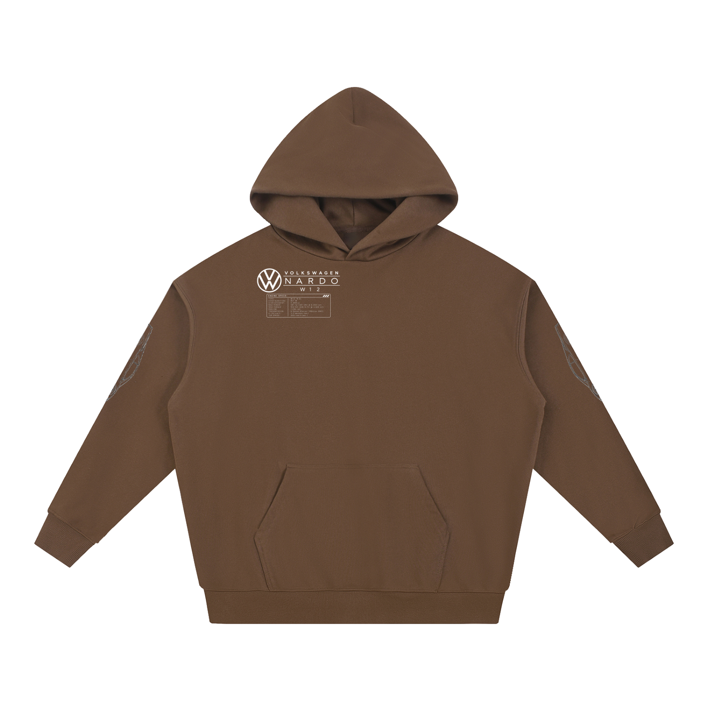 Volkswagen Nardo Blueprint Heavyweight Hoodie