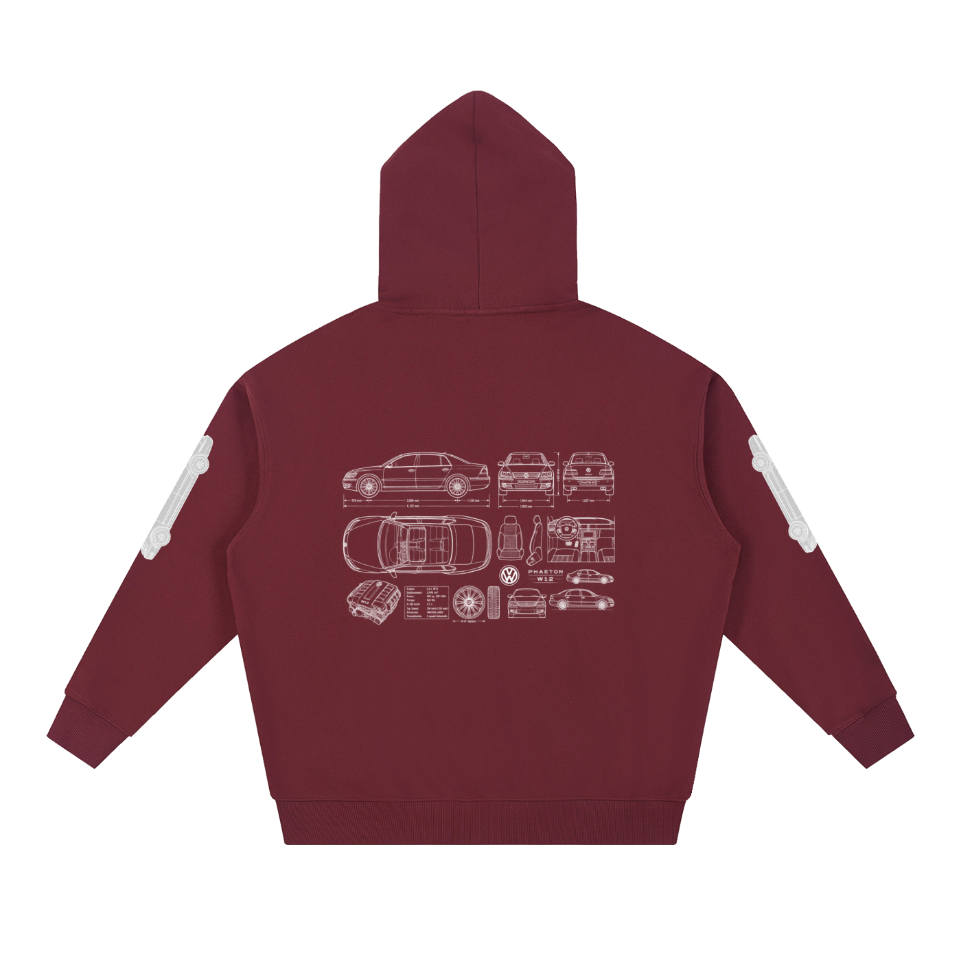 Volkswagen Phaeton Bluepring Heavyweight Hoodie