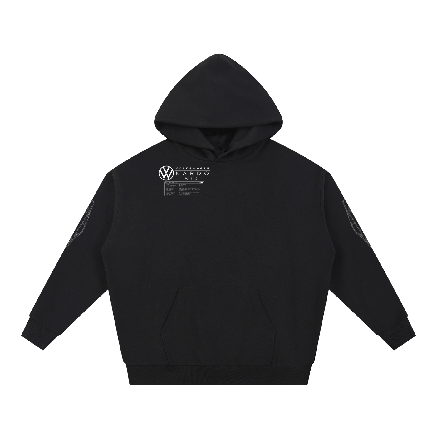 Volkswagen Nardo Blueprint Heavyweight Hoodie
