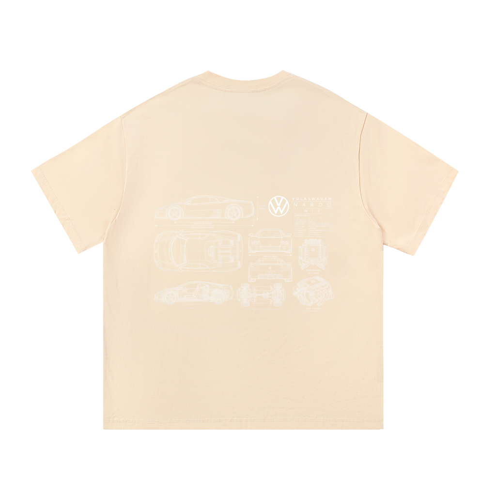 Volkswagen Nardo Blueprint Cotton T-Shirt