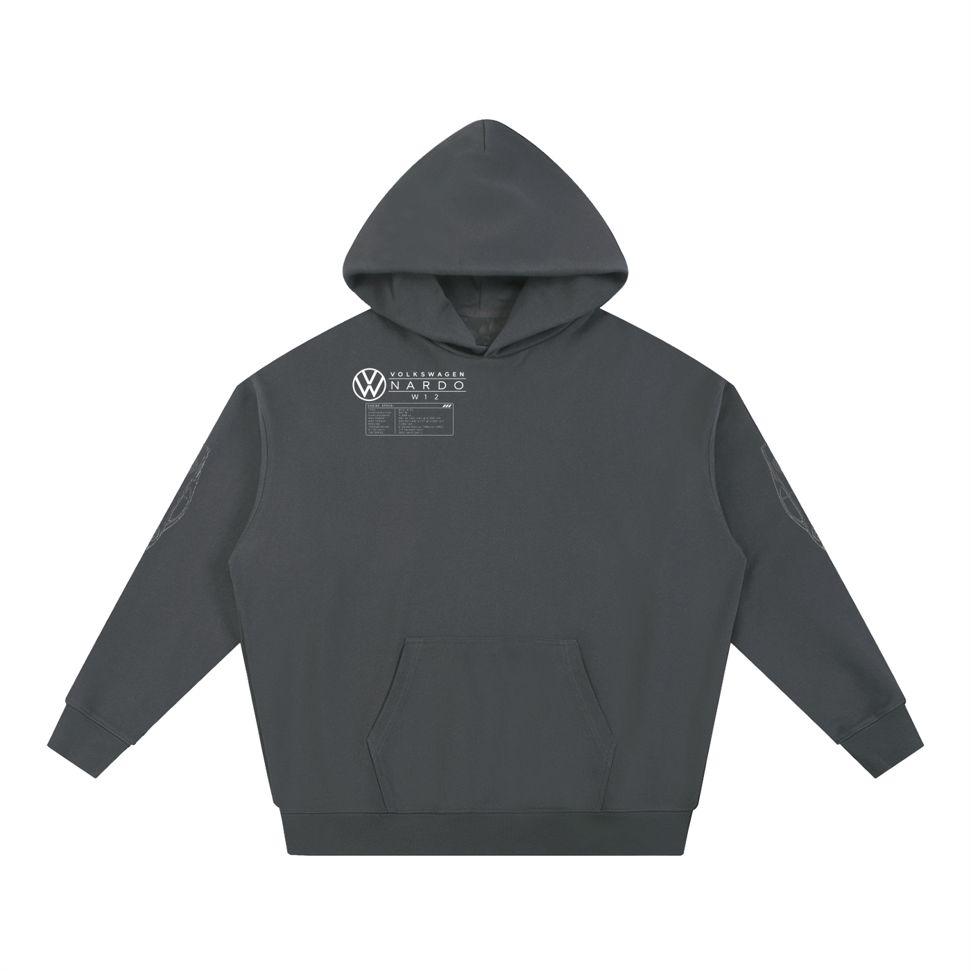 Volkswagen Nardo Blueprint Heavyweight Hoodie