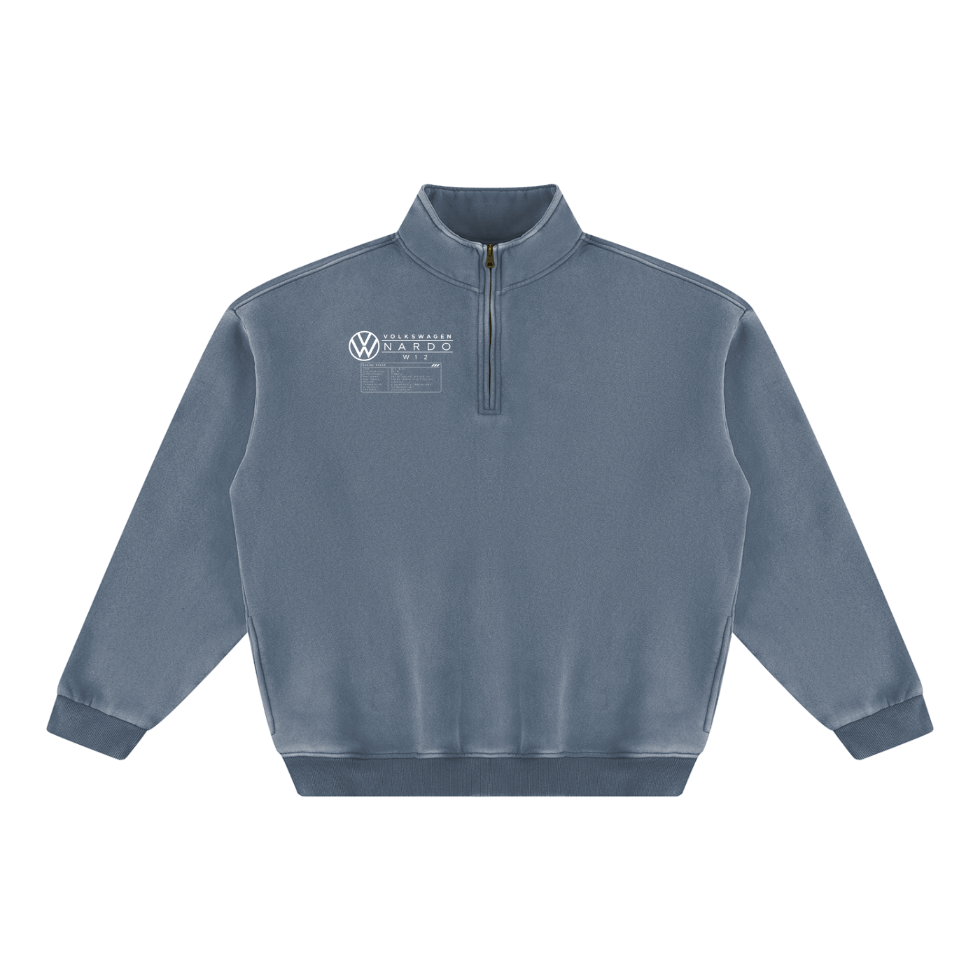 Volkswagen Nardo Blueprint Vintage Wash Fleece Sweatshirt