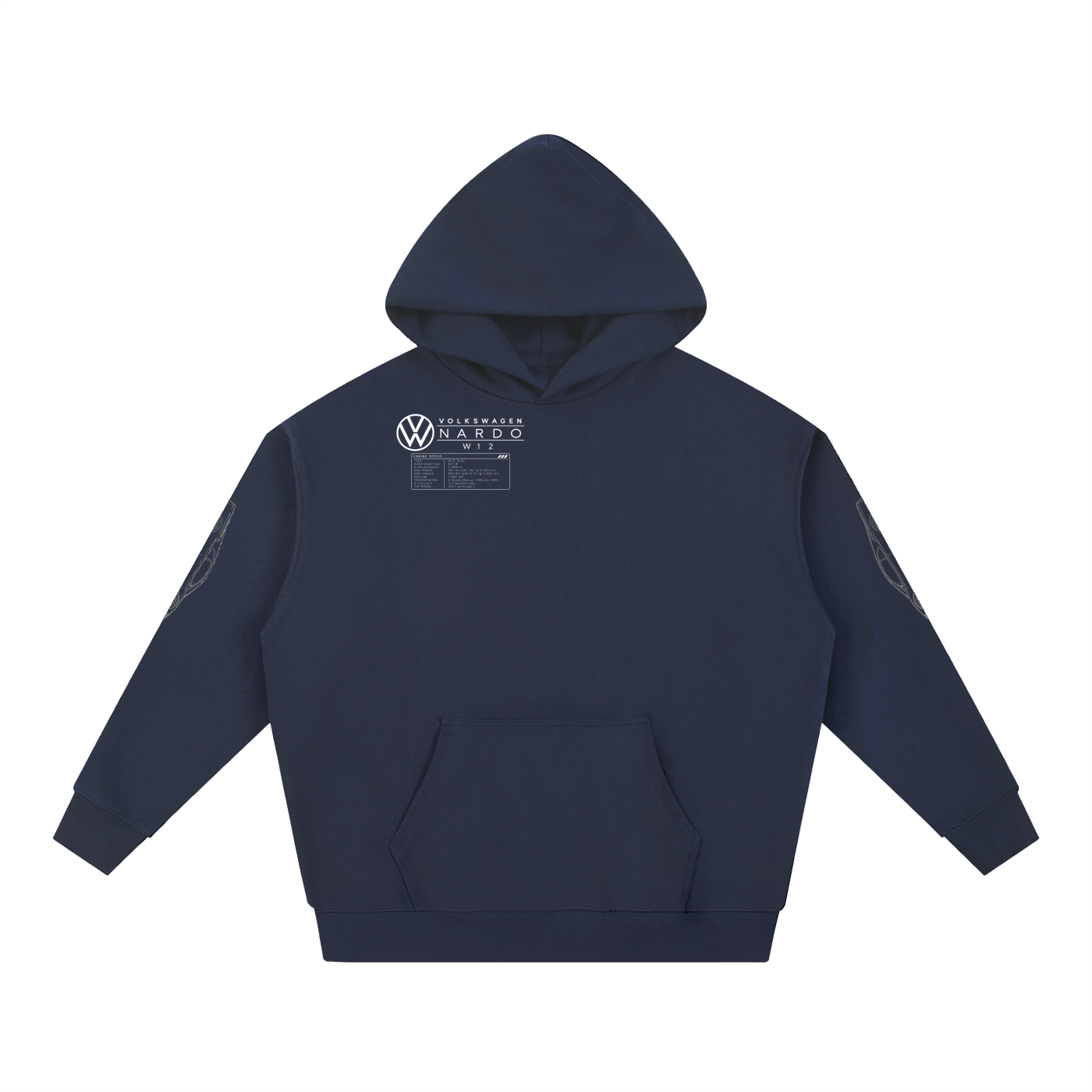 Volkswagen Nardo Blueprint Heavyweight Hoodie