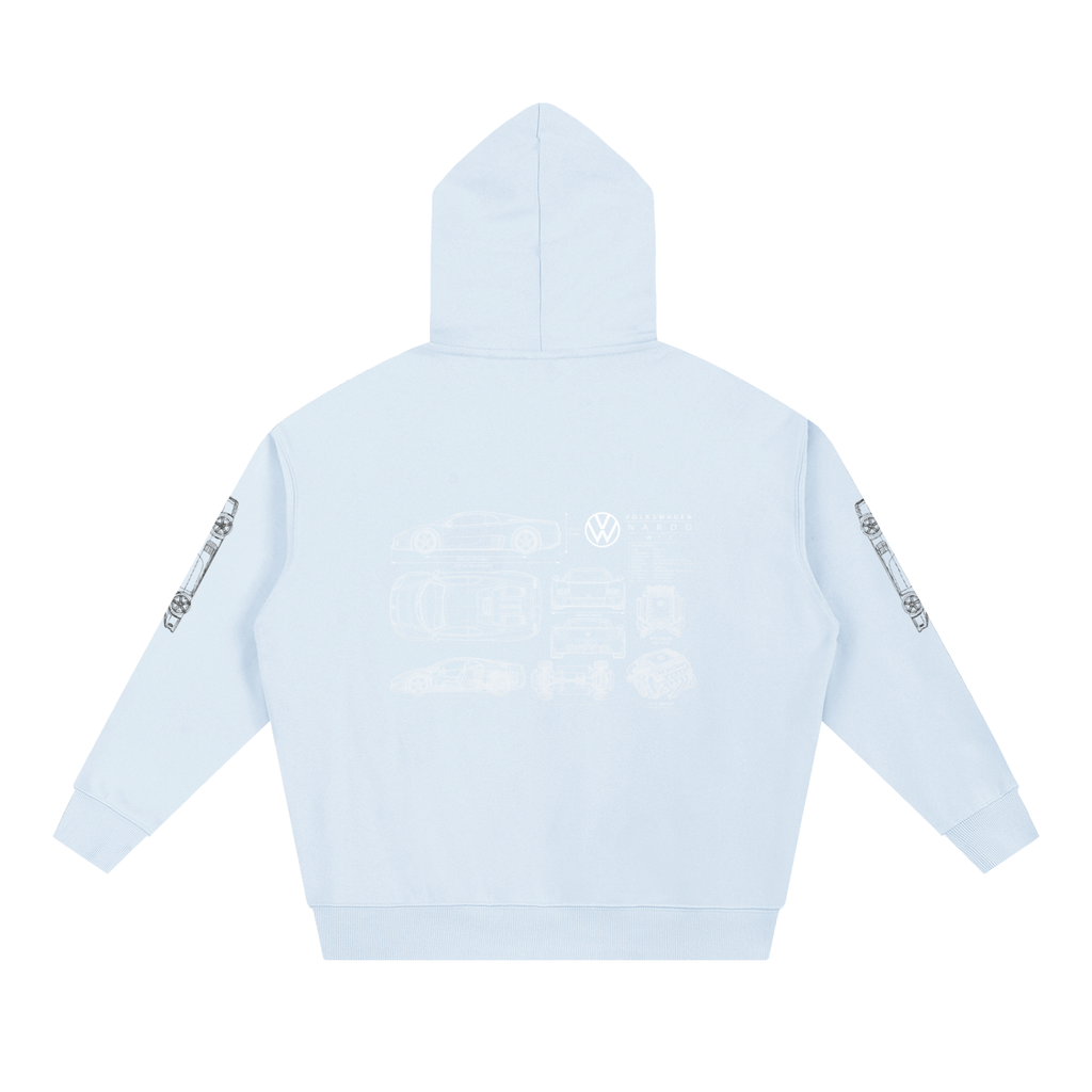 Volkswagen Nardo Blueprint Heavyweight Hoodie