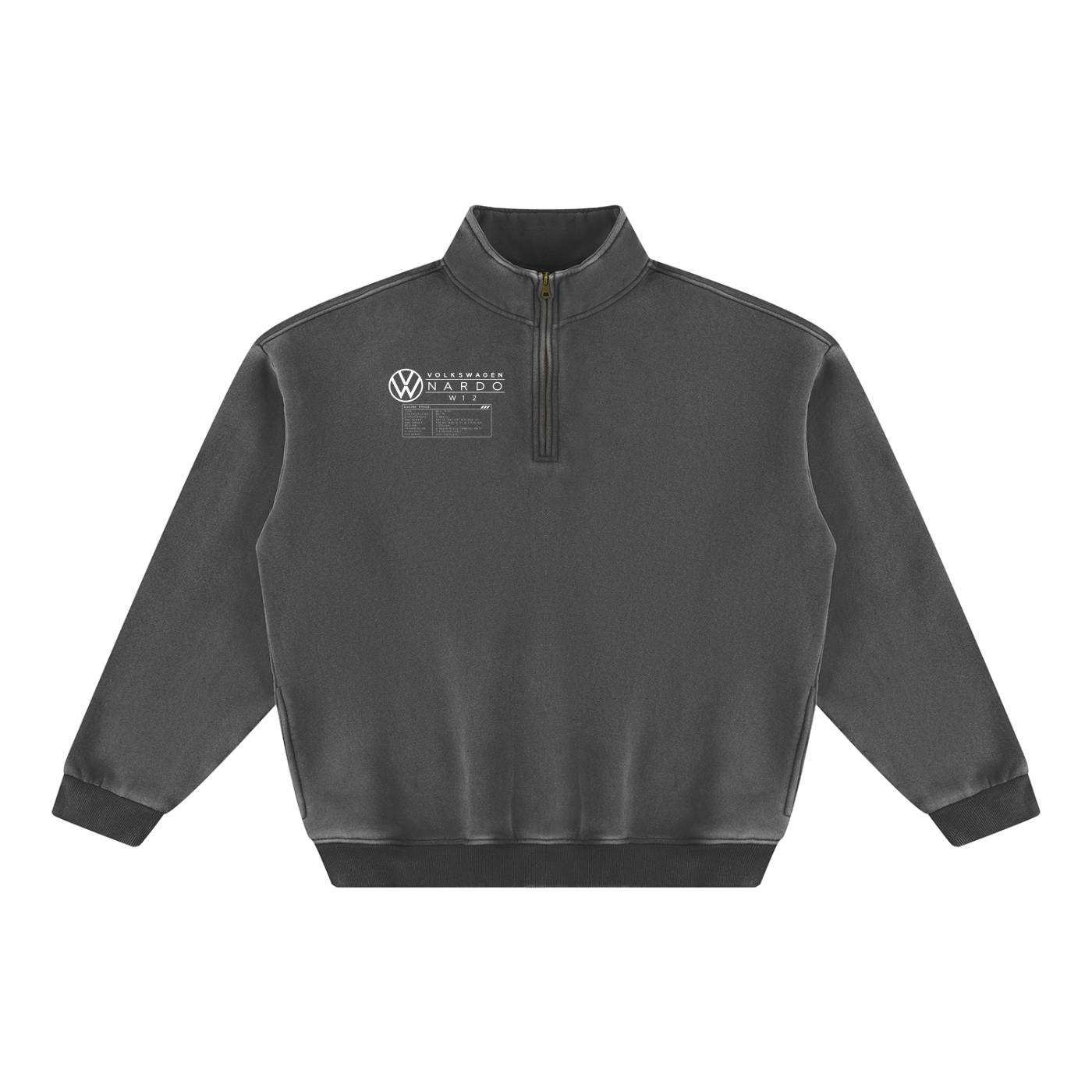 Volkswagen Nardo Blueprint Vintage Wash Fleece Sweatshirt