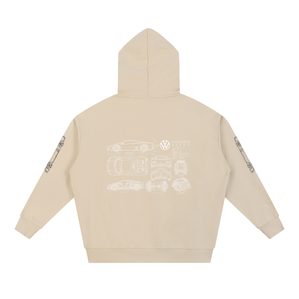 Volkswagen Nardo Blueprint Heavyweight Hoodie