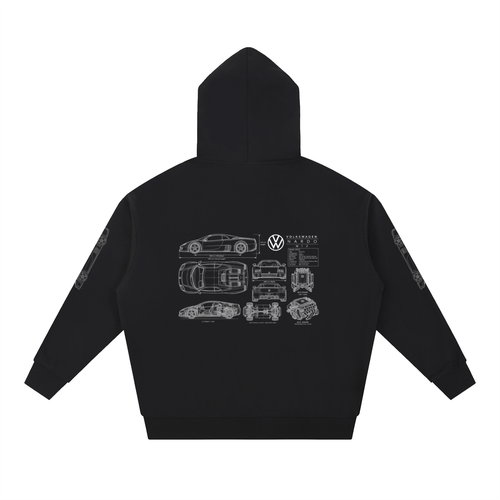 Volkswagen Nardo Blueprint Heavyweight Hoodie