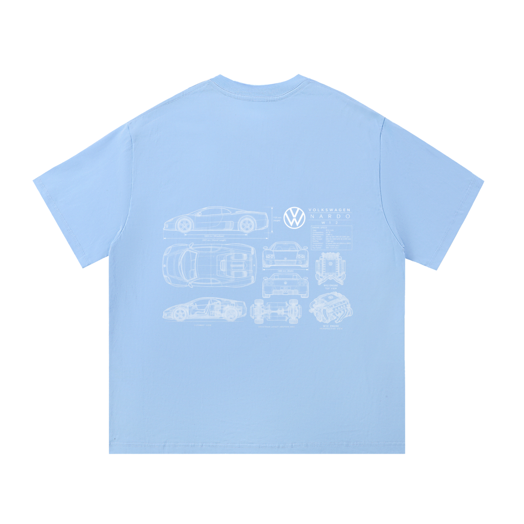 Volkswagen Nardo Blueprint Cotton T-Shirt